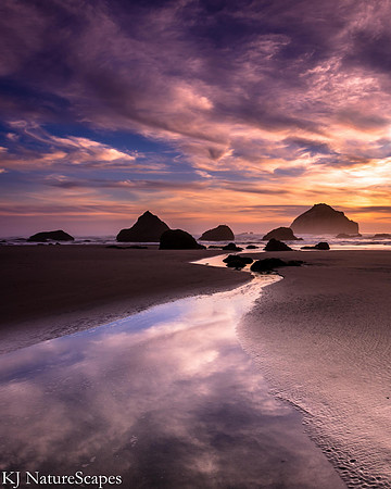 Sunset at Bandon
