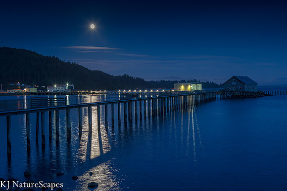 Full Moon at Pier's End