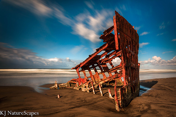 Peter Iredale, Astoria Oregon