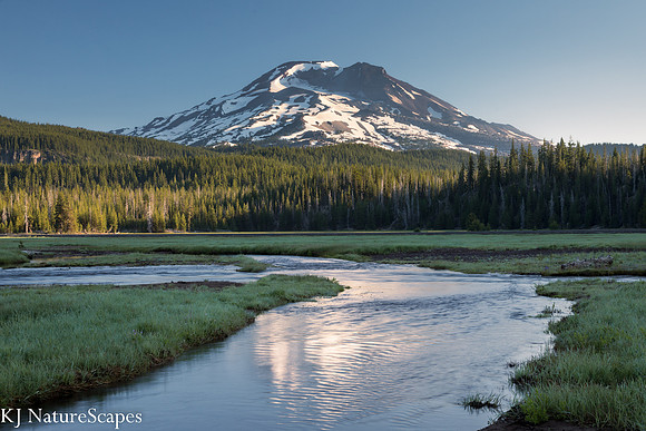 Reflections of South Sister - Landscape