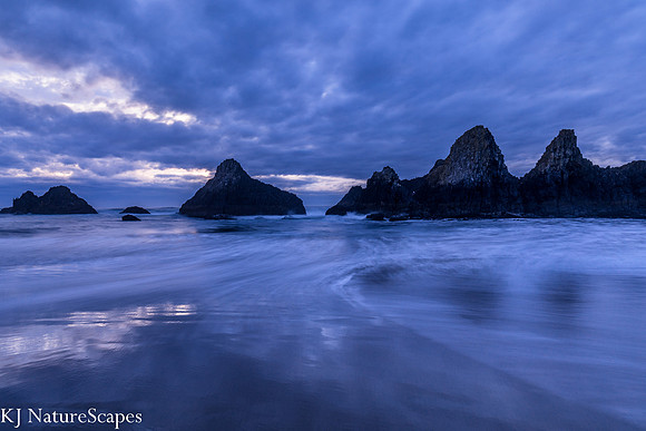 After the sunset at Seal Rock