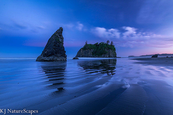 The Blue Hour at Ruby Beach