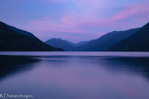 Lake Crescent Sunset