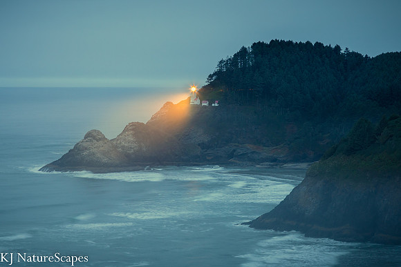 A Misty Morning - Heceta Head Lighthouse