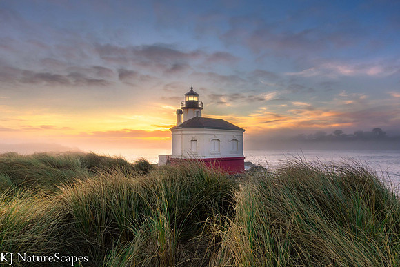 Sunrise from the Coquille River Lighthouse