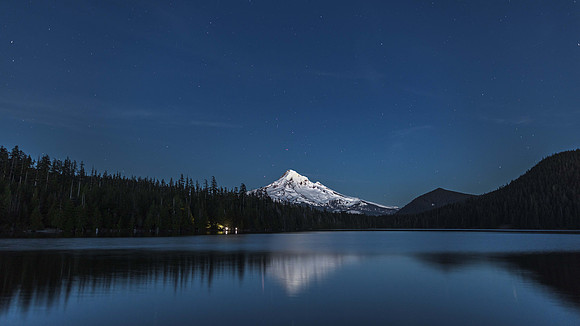 Blue Hour at Lost Lake